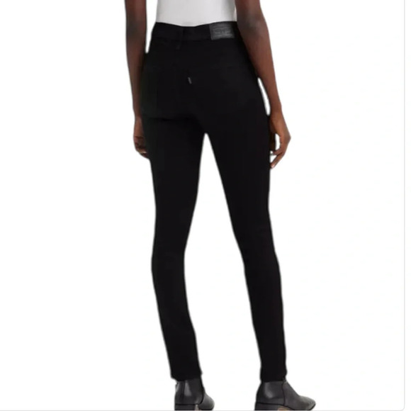 LEVIS Premium 311 Shaping Skinny Jeans Black Denim Black Tab Baddie Size 25 - Picture 2 of 13